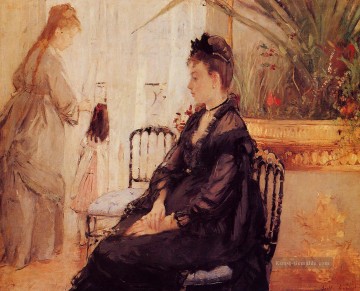 Innen Berthe Morisot Ölgemälde